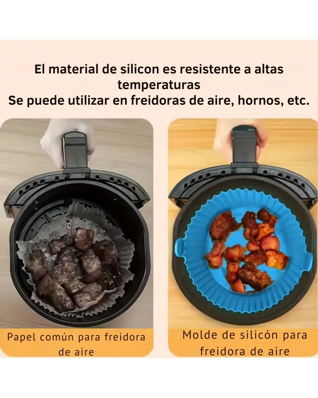 Pack de 6 Moldes de silicona
