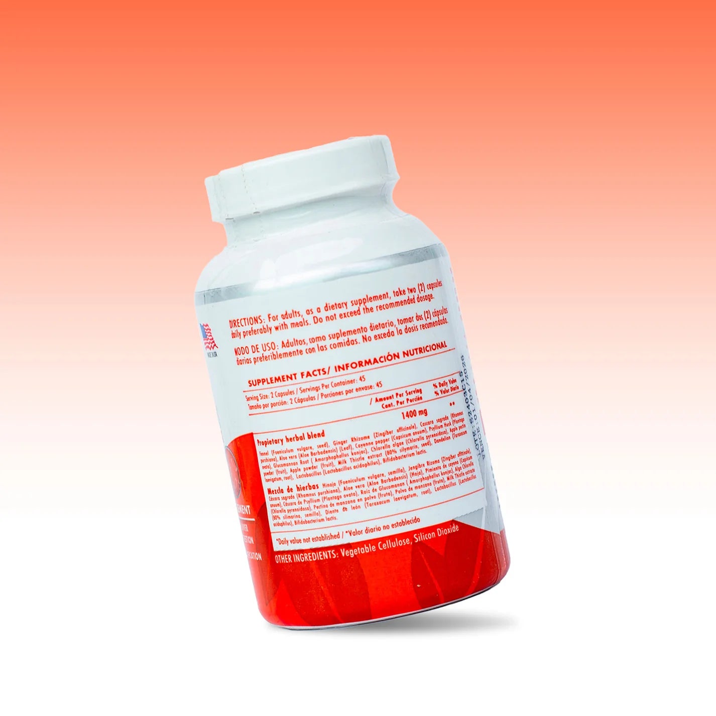 Colon Cleanse + Herbal Laxative (2 PRODUCTOS)
