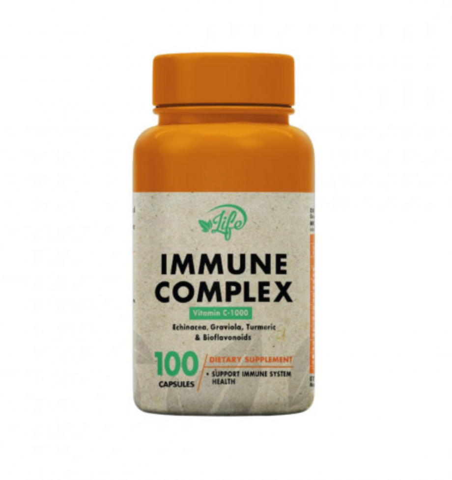 Inmune Complex + Vitamina C (100 CAPSULAS)